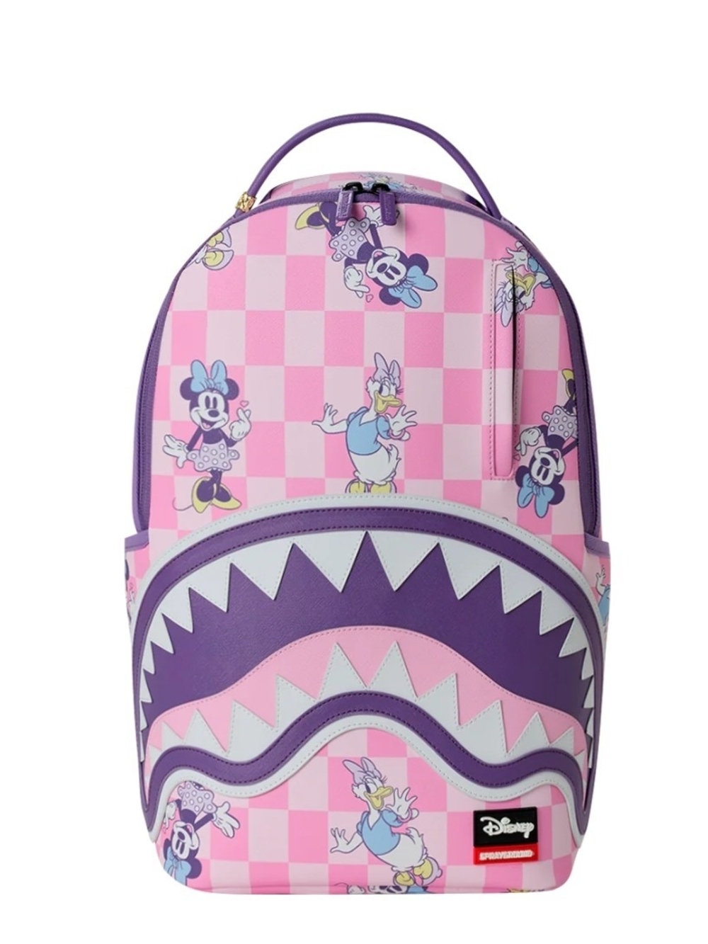 DISNEY MINNIE DAISY CHECK BACKPACK